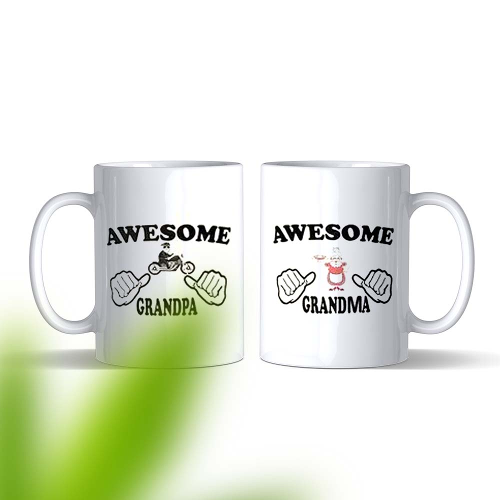 Mug Combo Set For Grandparents - Orbiz Creativez