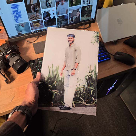 Customer photo of a delivered UV frame