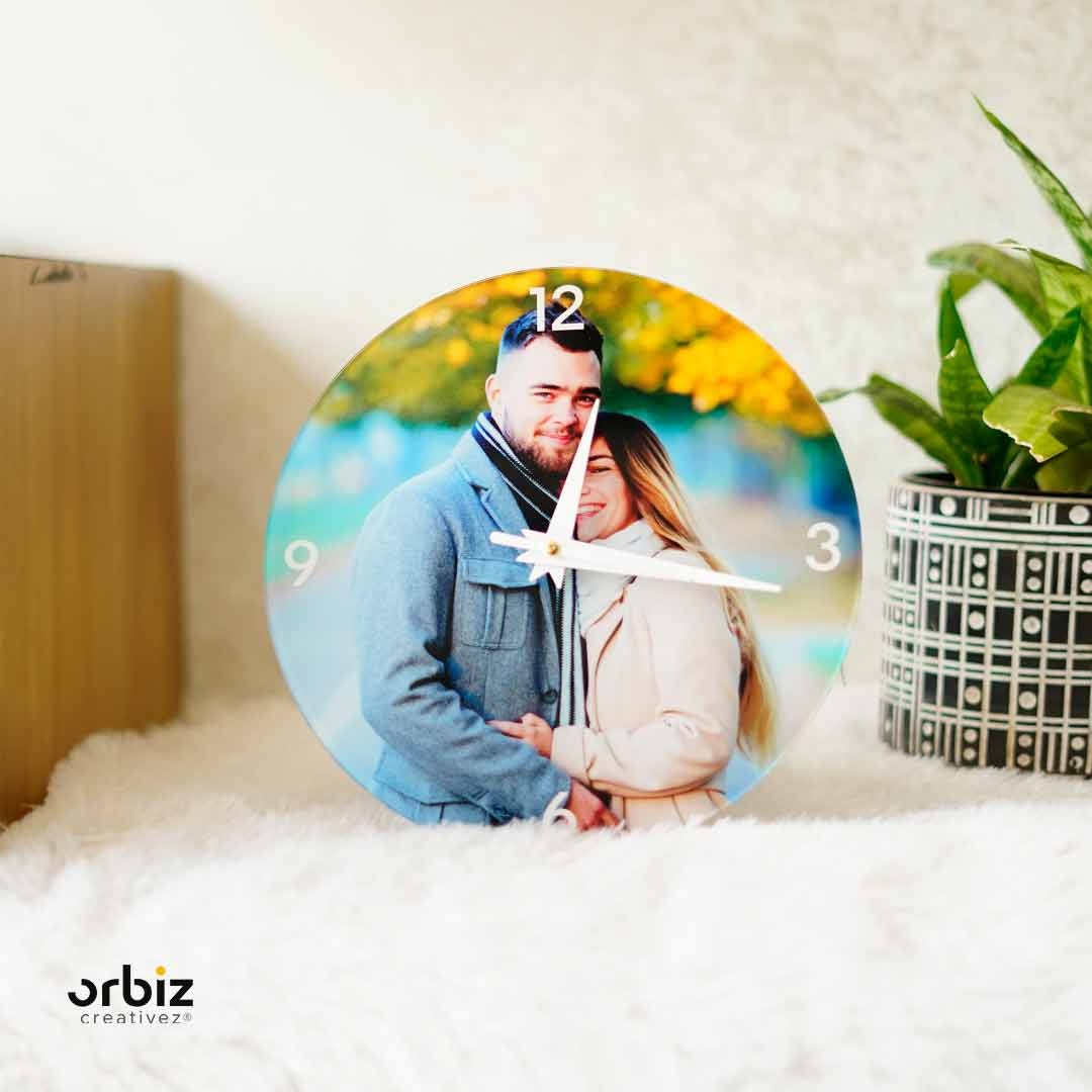 Customized Mini Photo Clock
