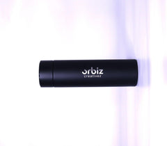 Customized Black Digital Water Bottle - Orbiz Creativez