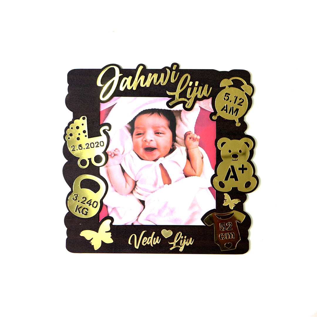 Personalized Baby PhotoFrame - Orbiz Creativez