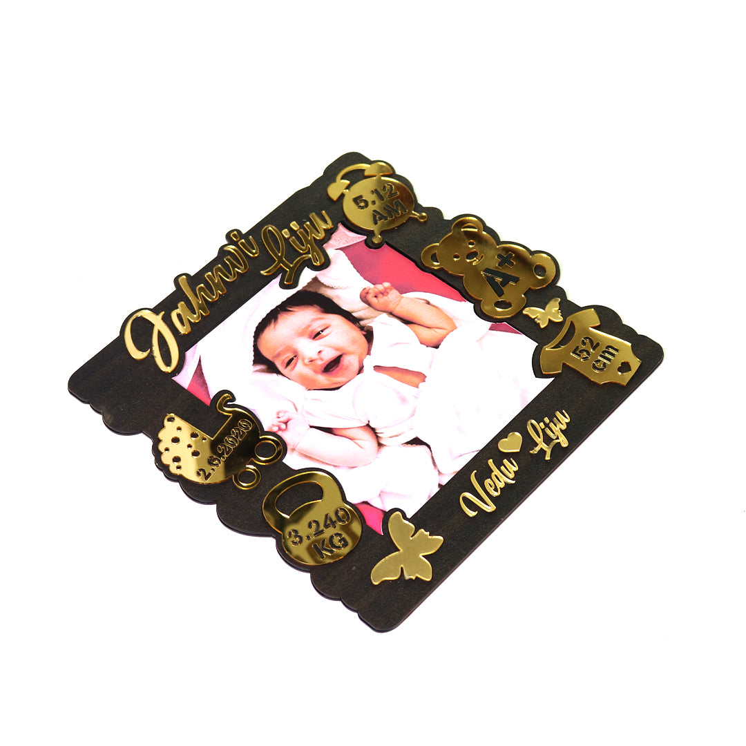 Personalized Baby PhotoFrame - Orbiz Creativez