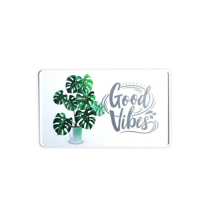 Good Vibes Monstera fun plate