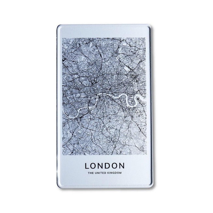 London City Map fun plate