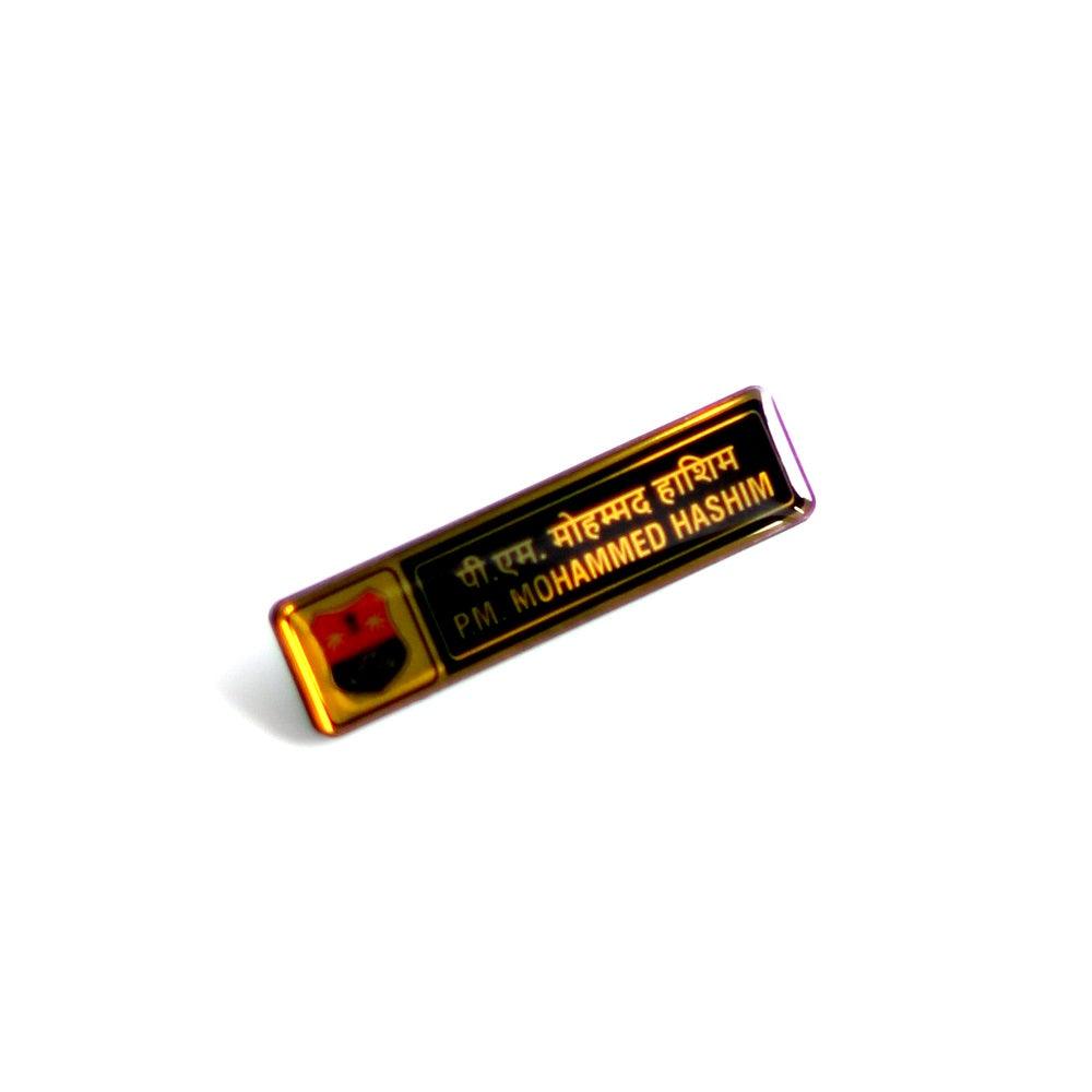 Customized Pin Name Badge - Orbiz Creativez