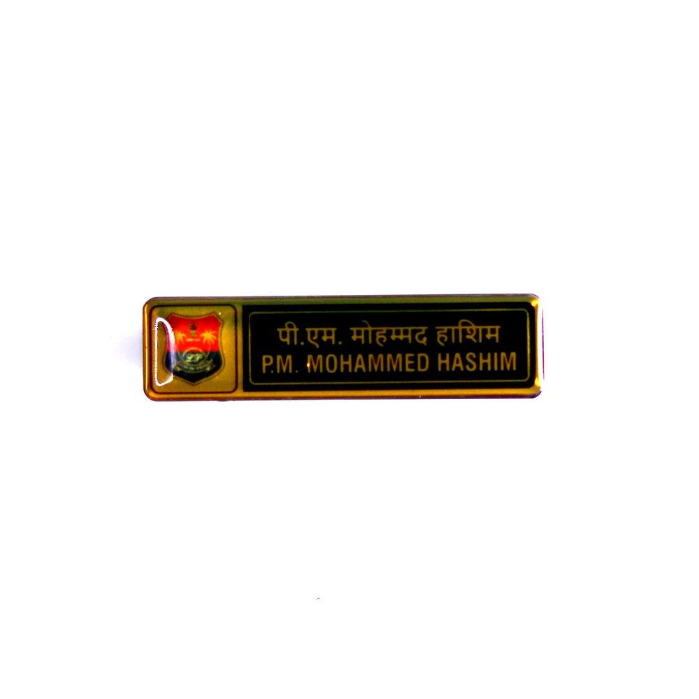 Customized Pin Name Badge - Orbiz Creativez