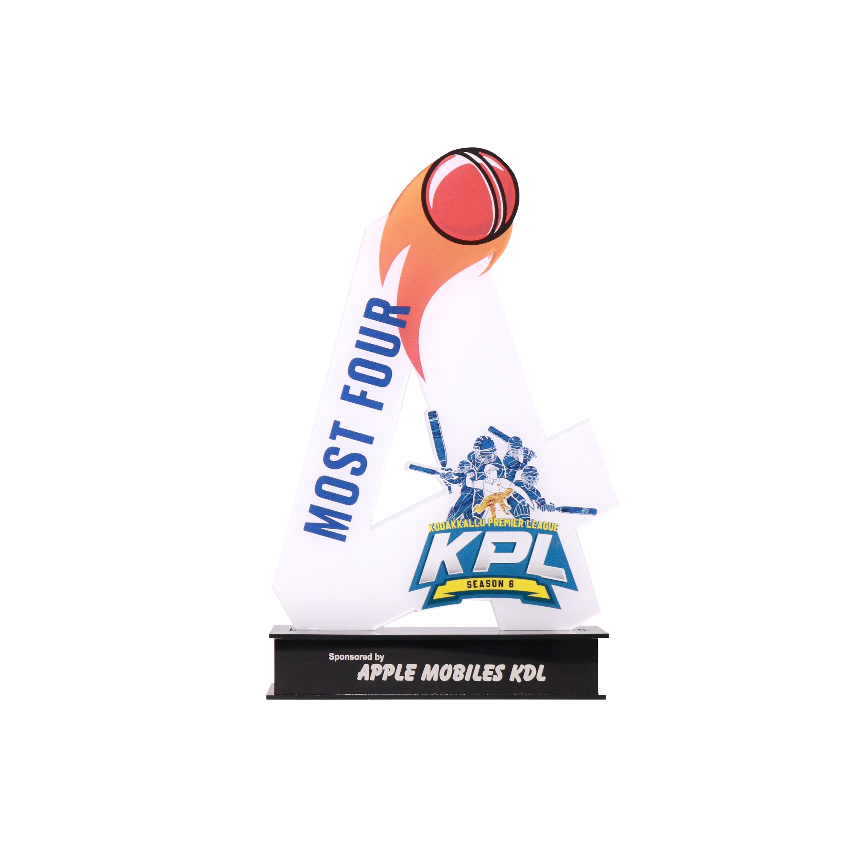 Most Four Cricket Mementos - Orbiz Creativez