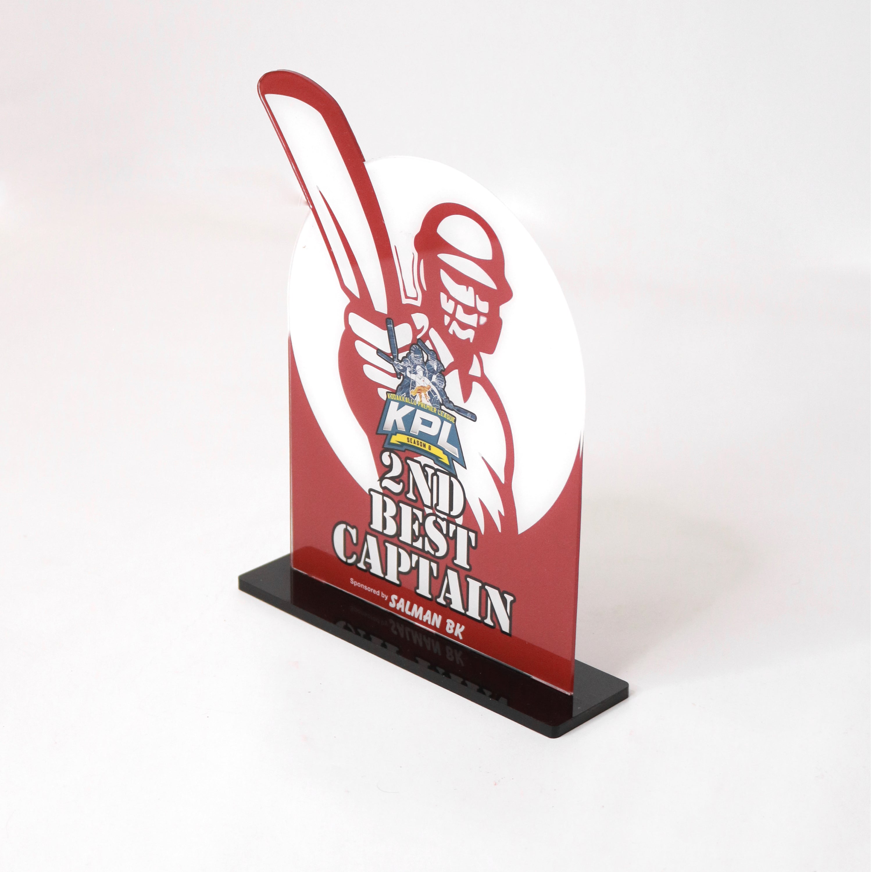 Second Best Captain Cricket Mementos - Orbiz Creativez