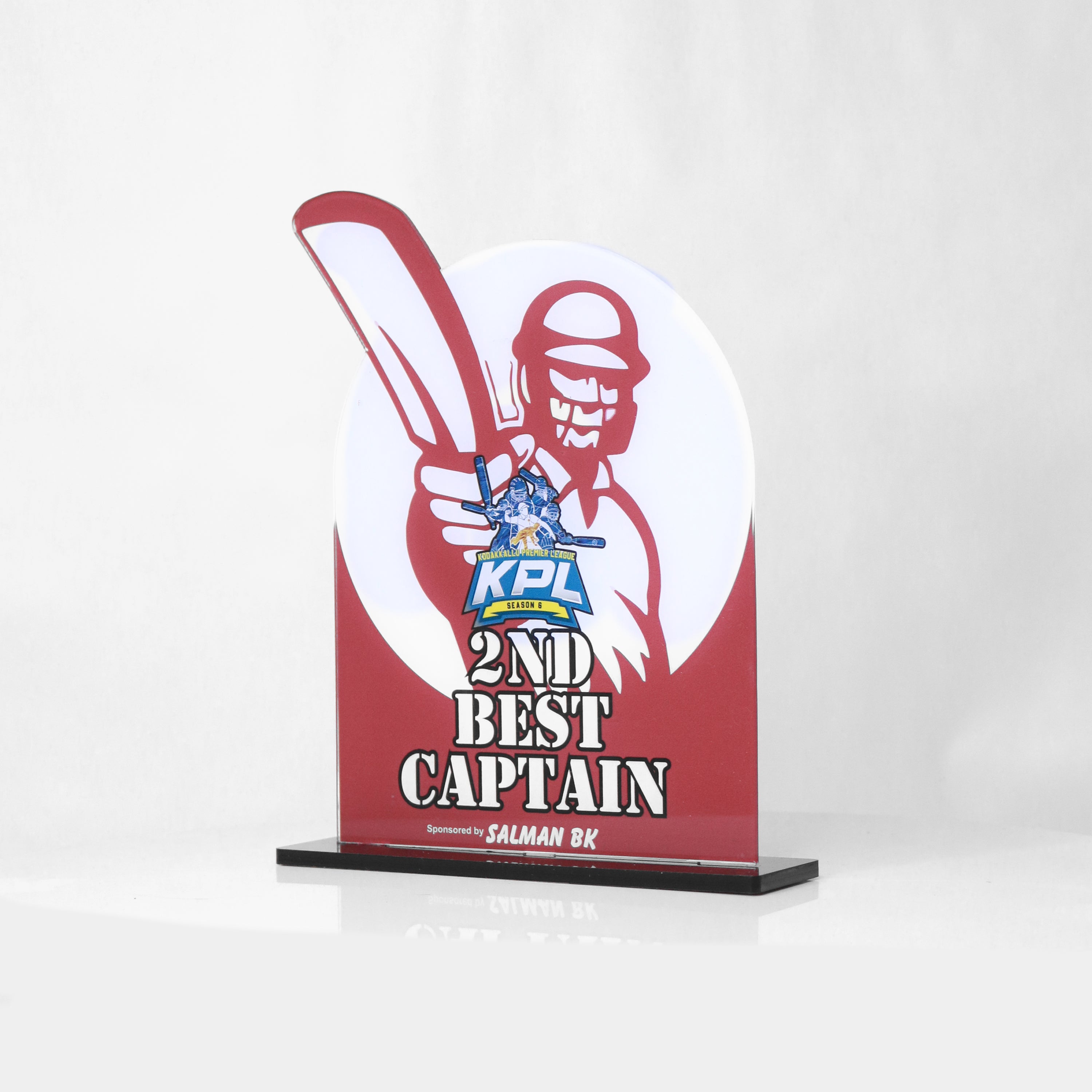 Second Best Captain Cricket Mementos - Orbiz Creativez