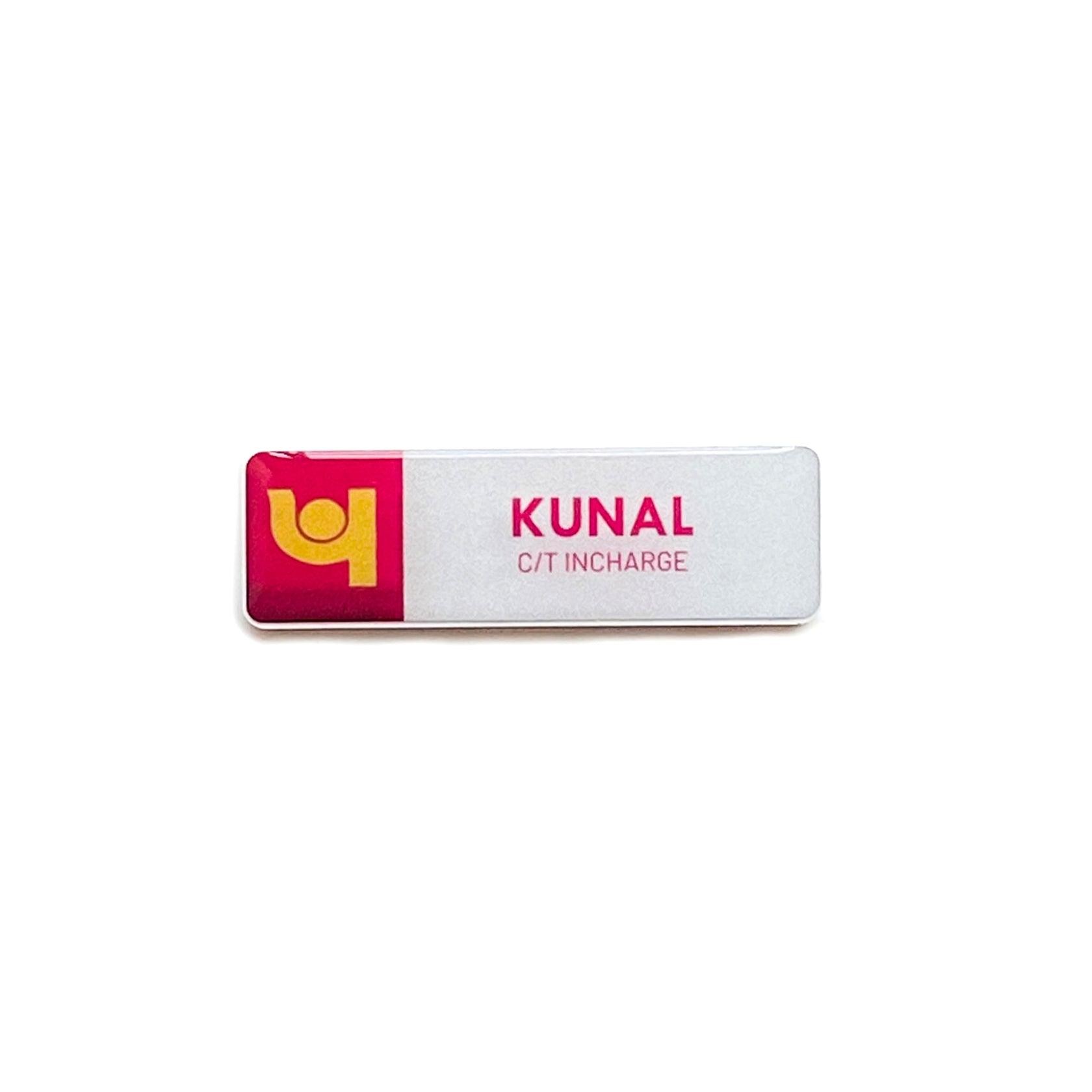 Customized Name Badge - Orbiz Creativez