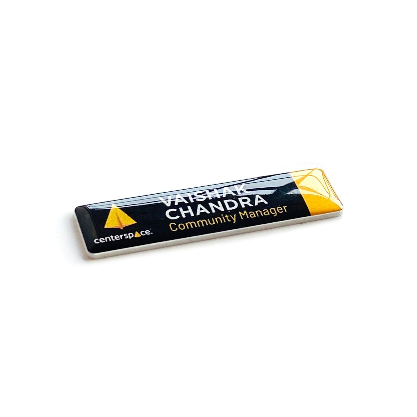 Customized Name Badge - Orbiz Creativez