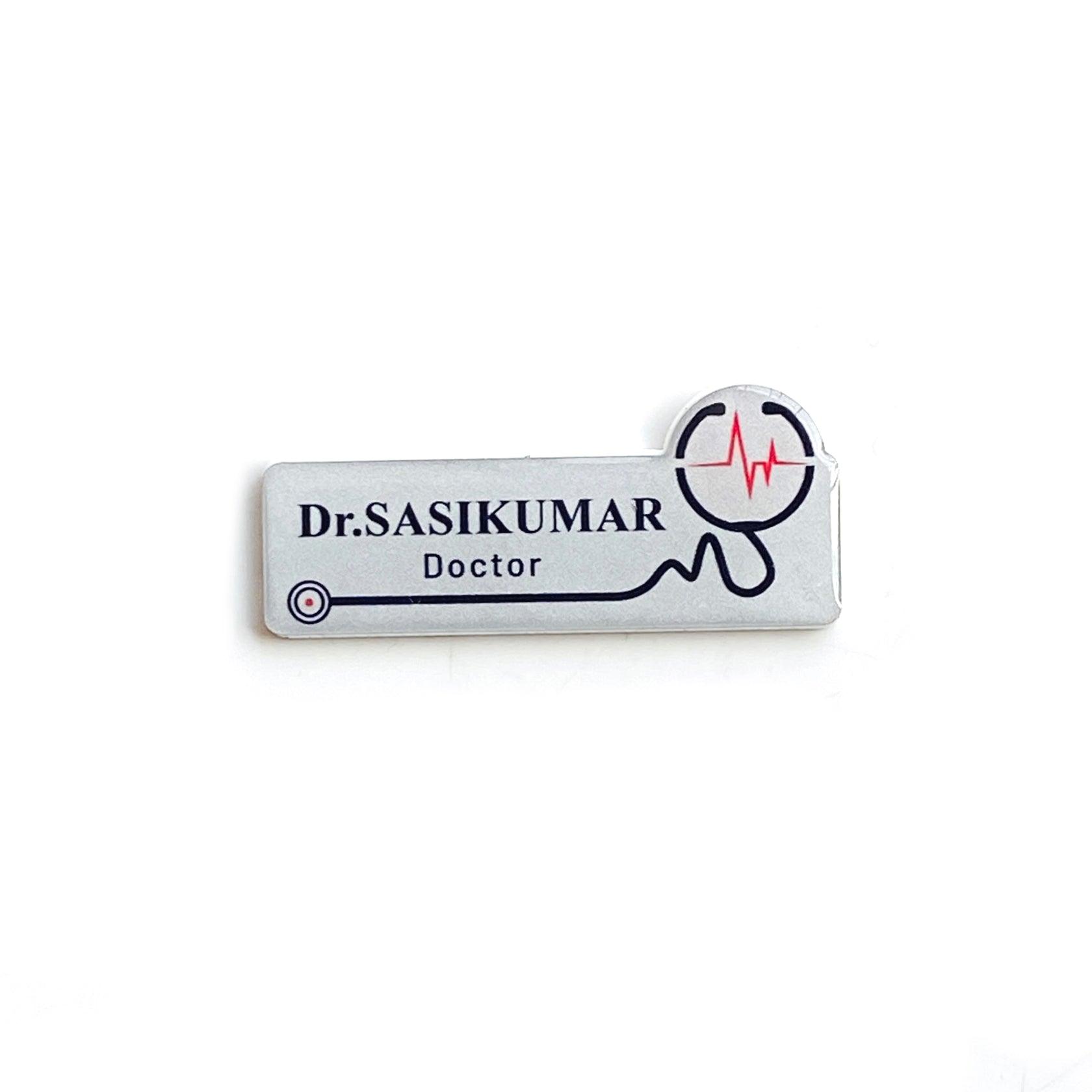 Customized Name Badge - Orbiz Creativez