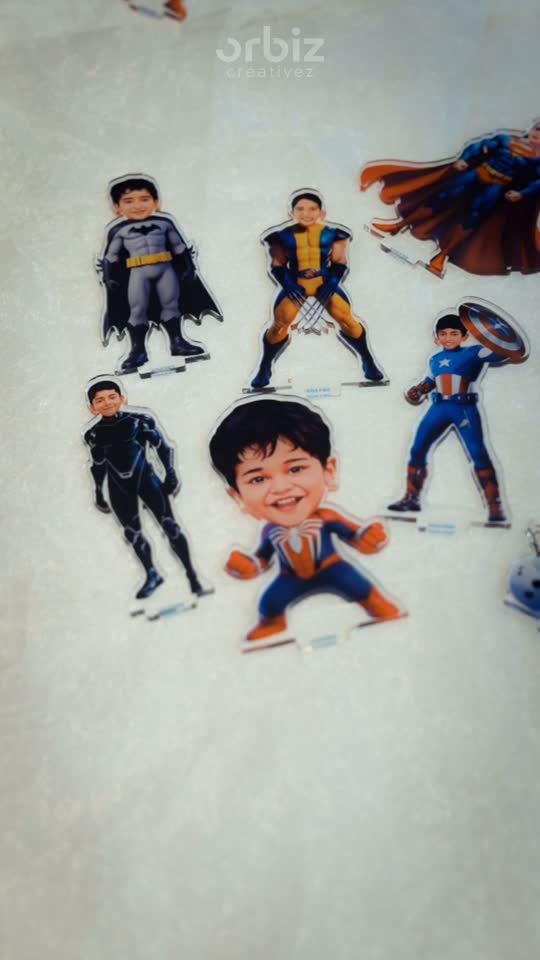 Mini Me acrylic standee