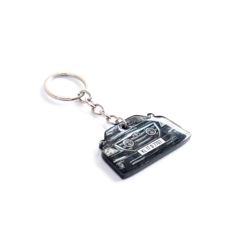 Custom Car Shape Keychain - Orbiz Creativez