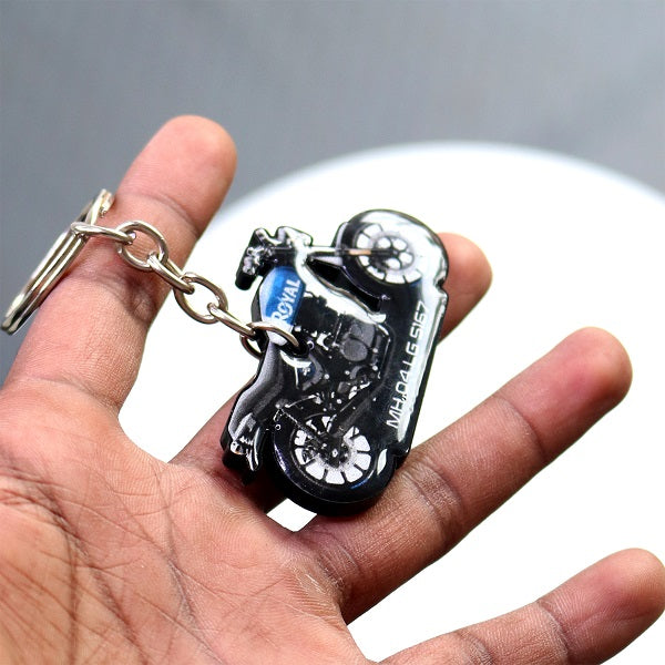 Customized Bike Shape Keychain - Orbiz Creativez