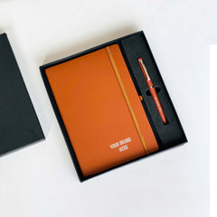 Corporate Gift Set With Notebook & Pen - Orbiz Creativez