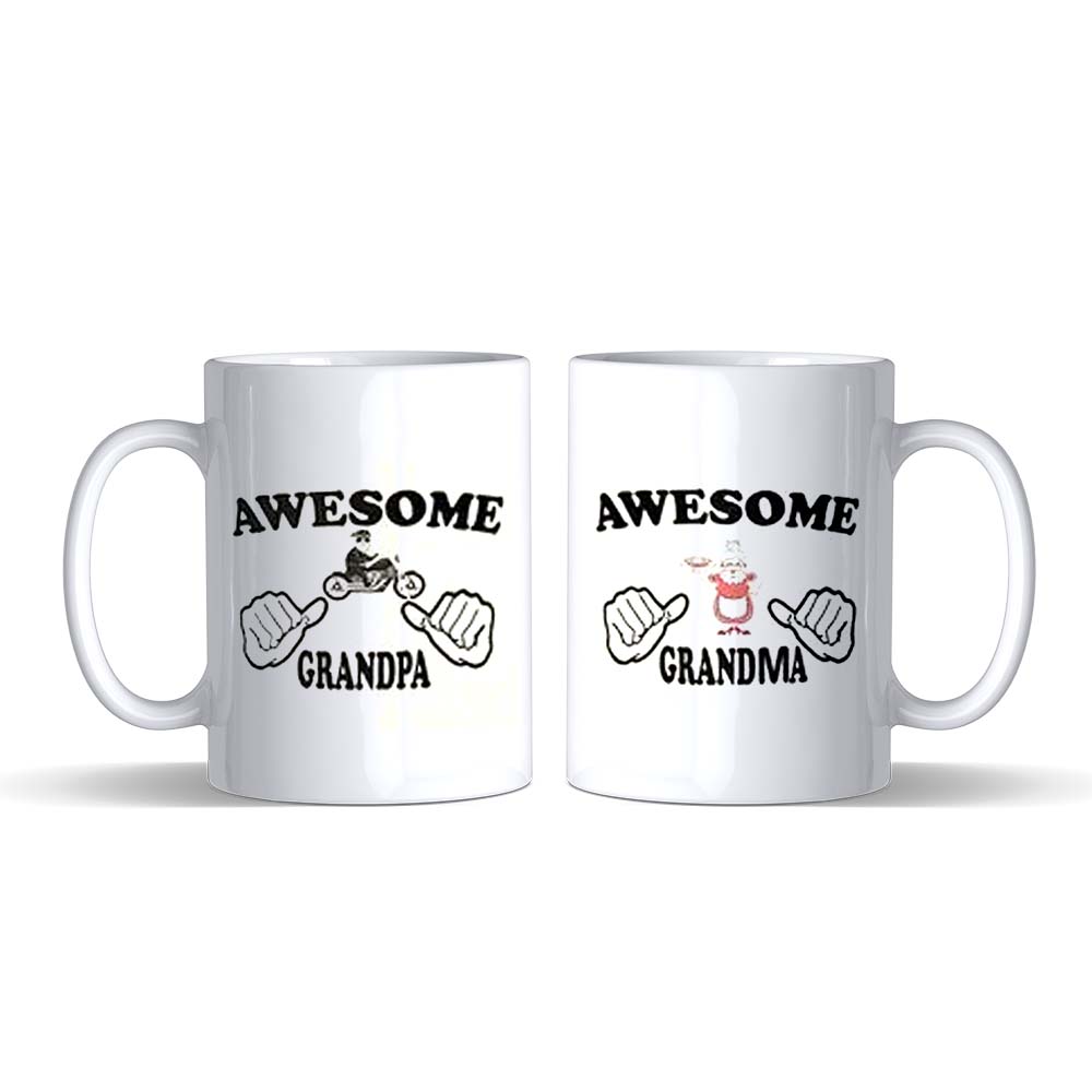 Mug Combo Set For Grandparents - Orbiz Creativez