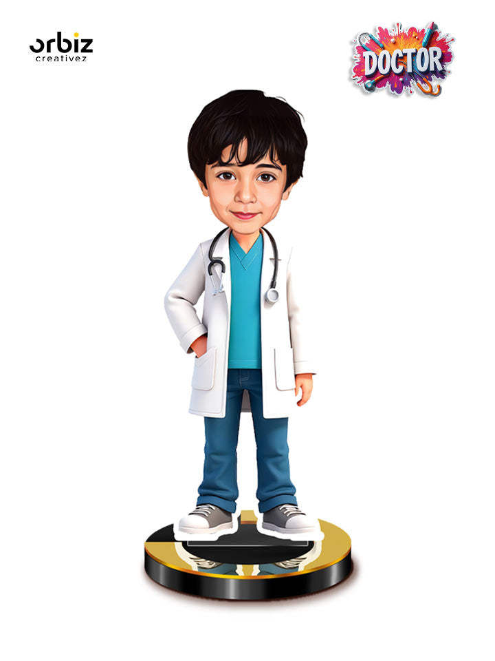 Personalized Mini Me: Doctor Caricature