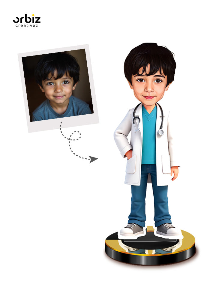 Personalized Mini Me: Doctor Caricature