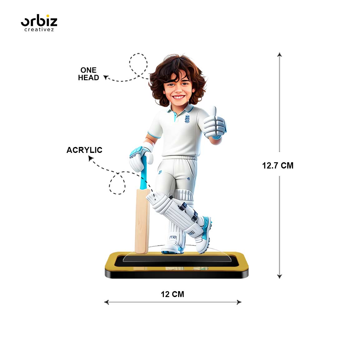 Personalized Mini Me : Cricketer