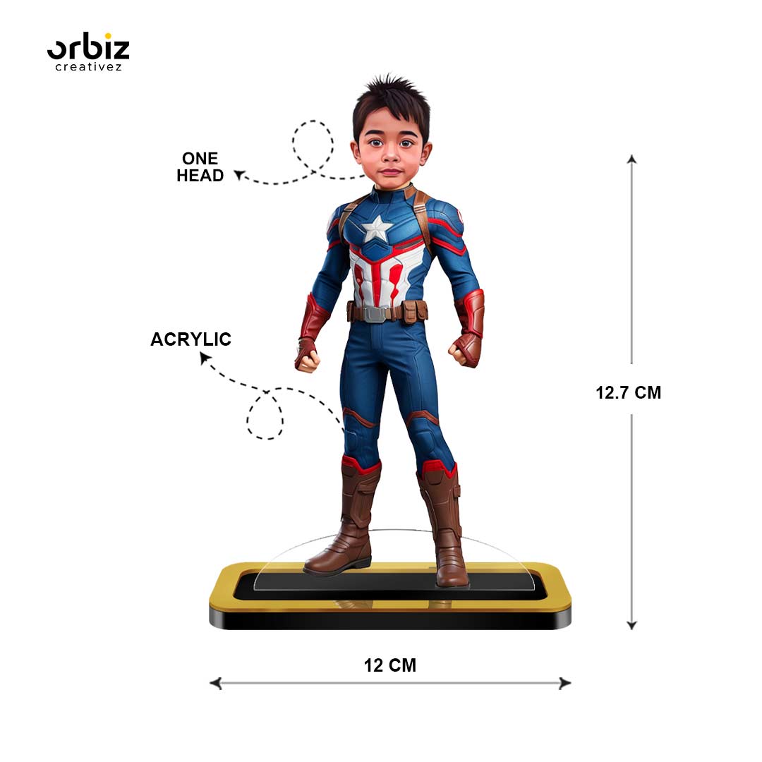 Personalized Mini Me: Captain America