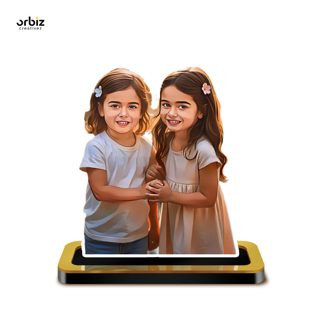 Personalized Mini Me :  Friends Caricature