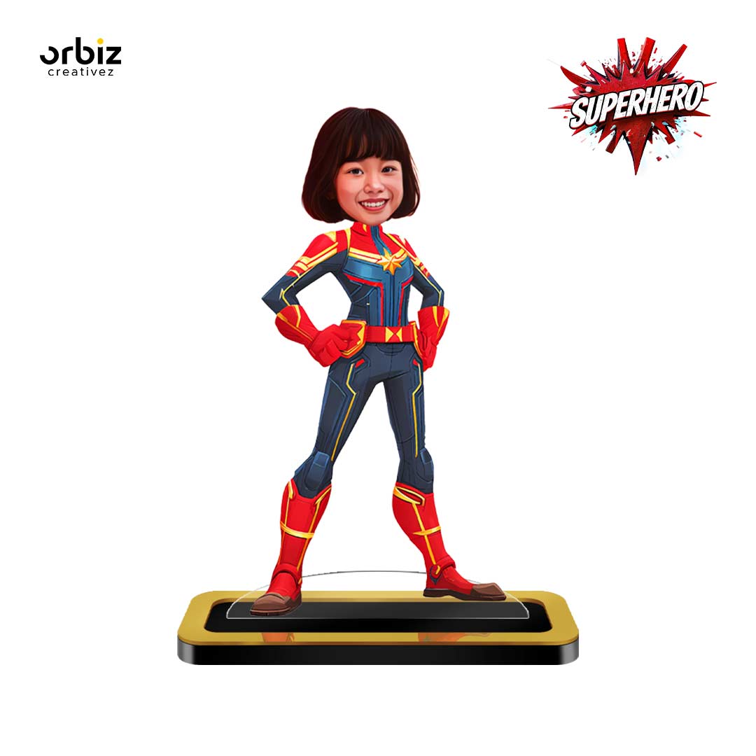 Personalized Mini Me: Captain Marvel