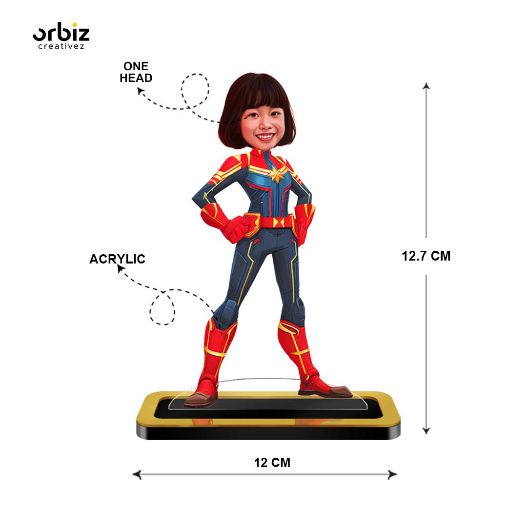 Personalized Mini Me: Captain Marvel