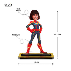 Personalized Mini Me: Captain Marvel