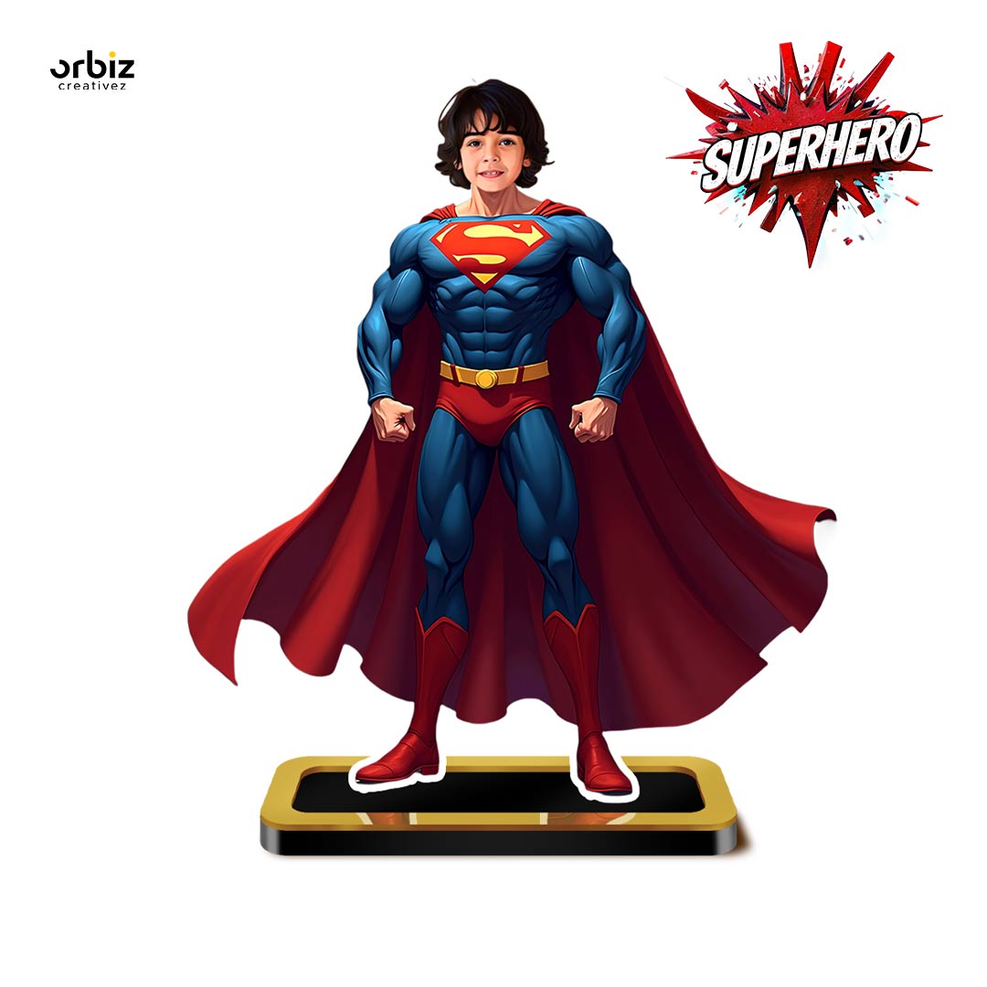 Personalized Mini Me: SuperMan Caricature