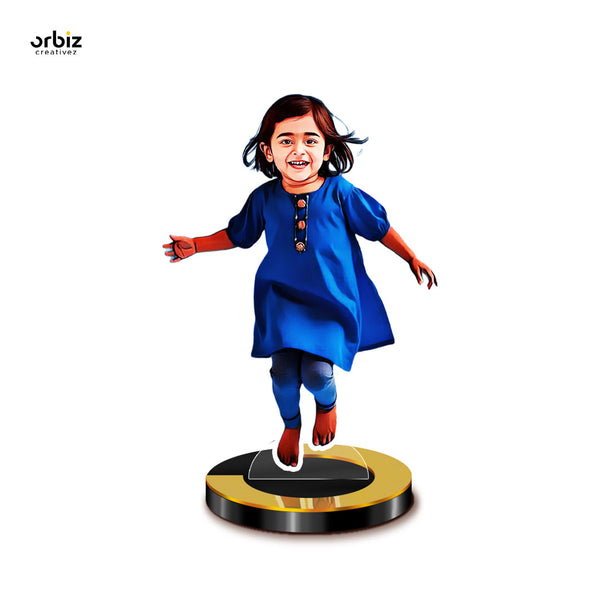 Personalized Mini Me : Girl Caricature