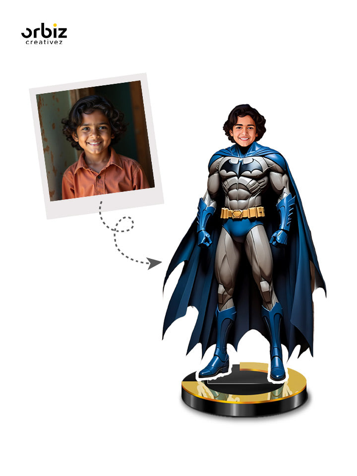 Personalized Mini Me: Bat Man Miniature