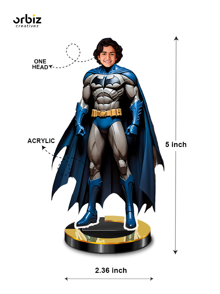 Personalized Mini Me: Bat Man Miniature