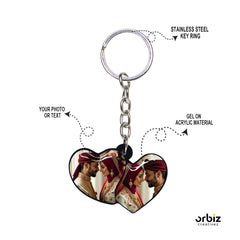 Photo Keychain - Love Shaped