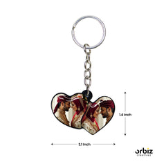 Photo Keychain - Love Shaped