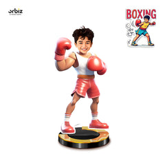 Personalized Mini Me: Boxing Kid Caricature