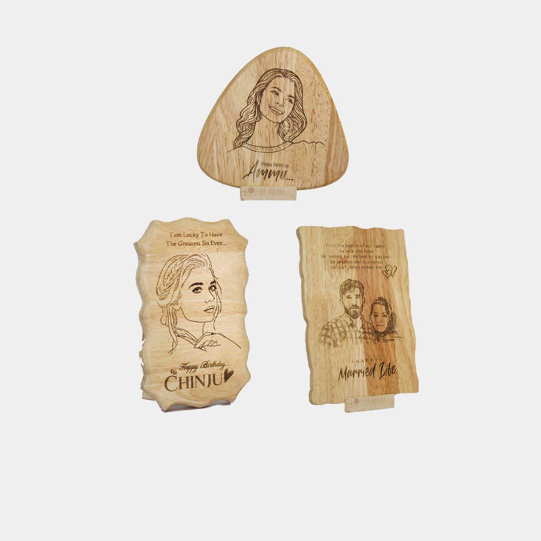 Wooden engraved gifts