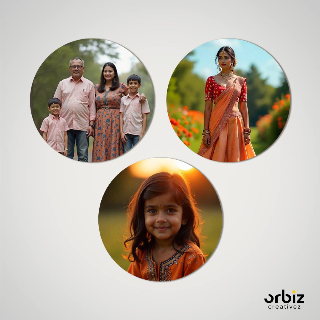 Uv Photo Frame UV Photo Frame - Round Combo – Orbiz Creativez