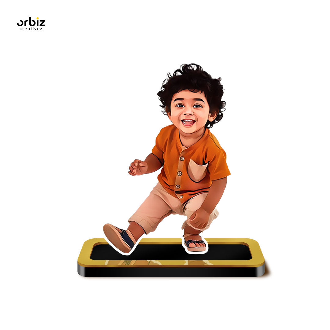 Personalized Mini Me : Boy Caricature