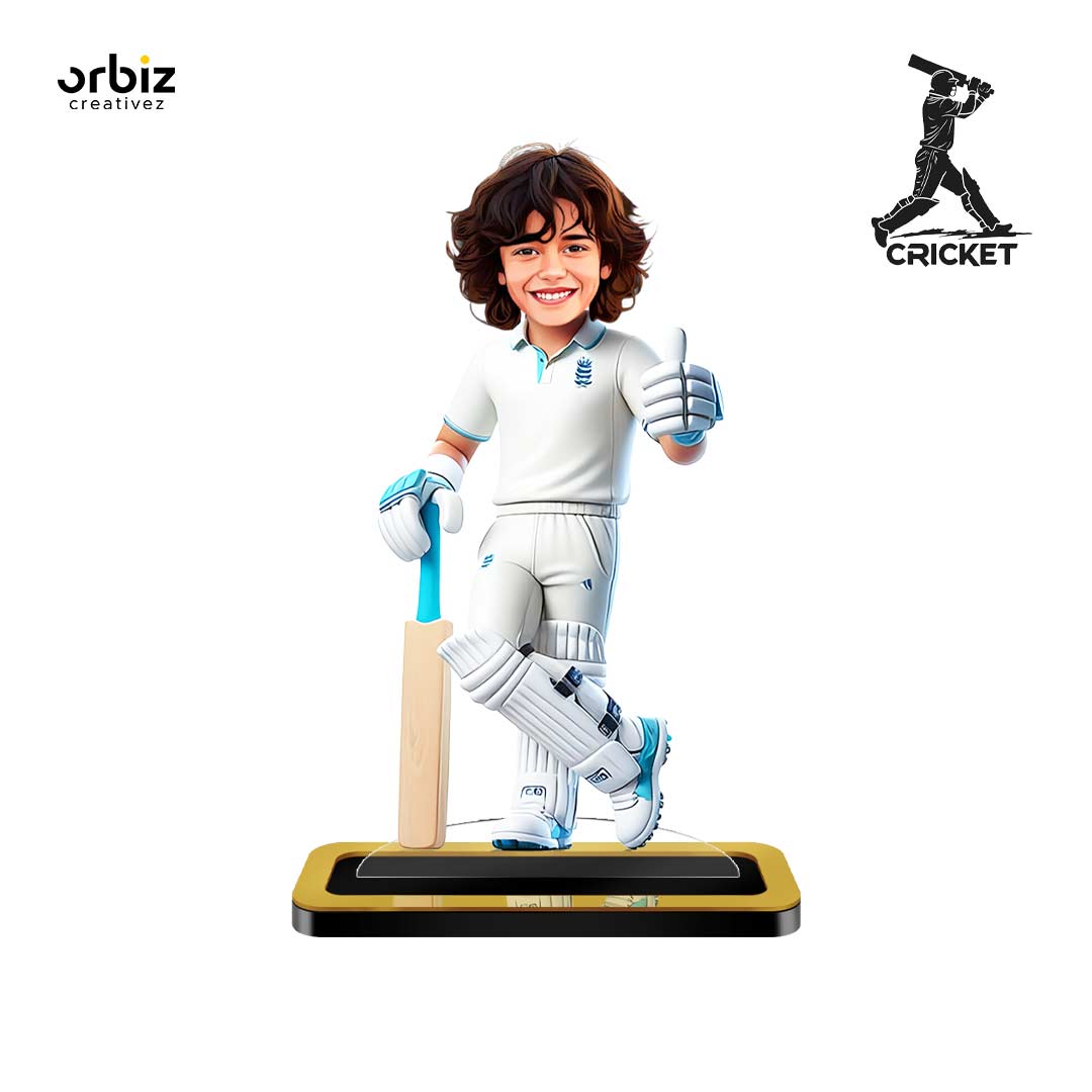 Personalized Mini Me : Cricketer