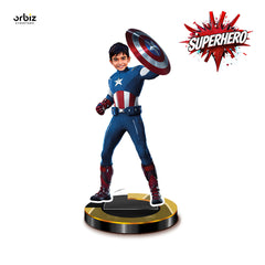 Personalized Mini Me: Captain America Super Hero