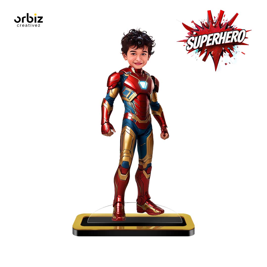 Personalized Mini Me: Iron Man Super Hero