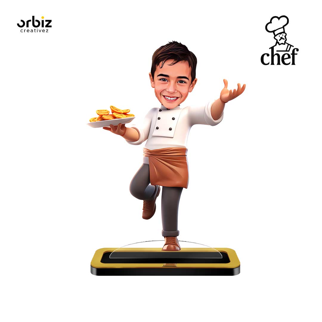 Personalized Mini Me : Chef Caricature