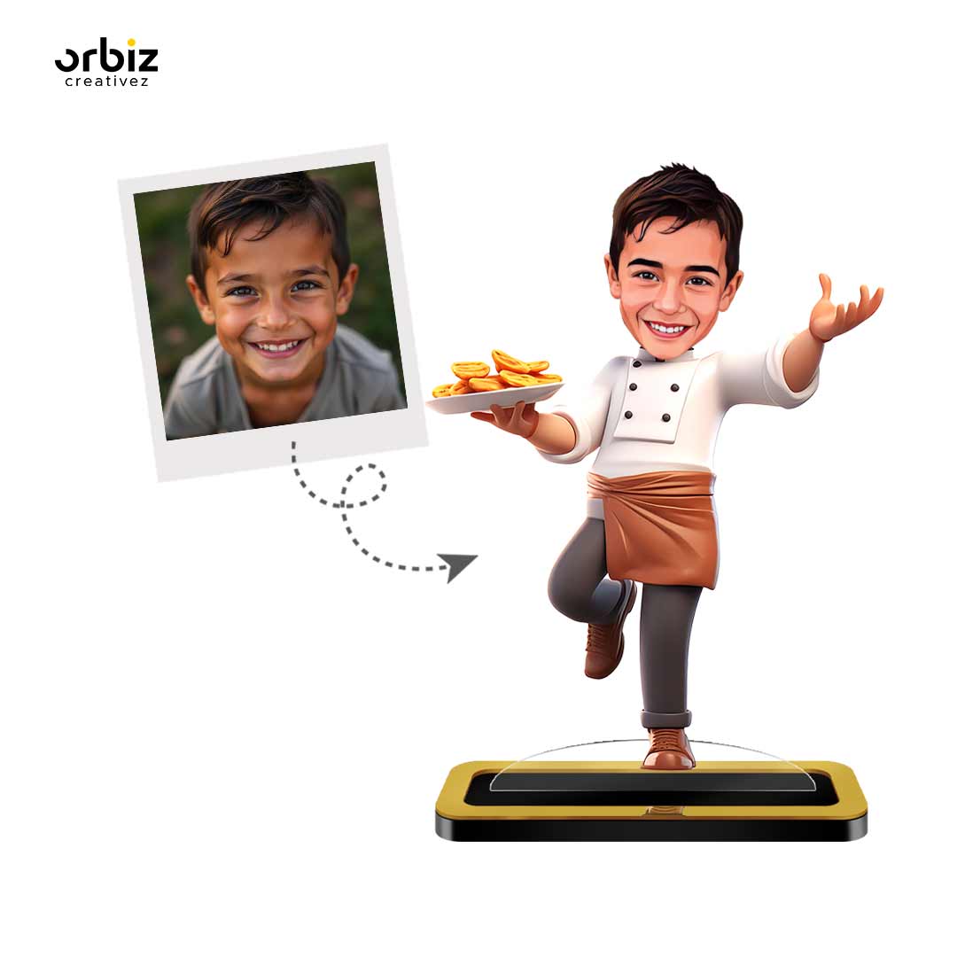 Personalized Mini Me : Chef Caricature