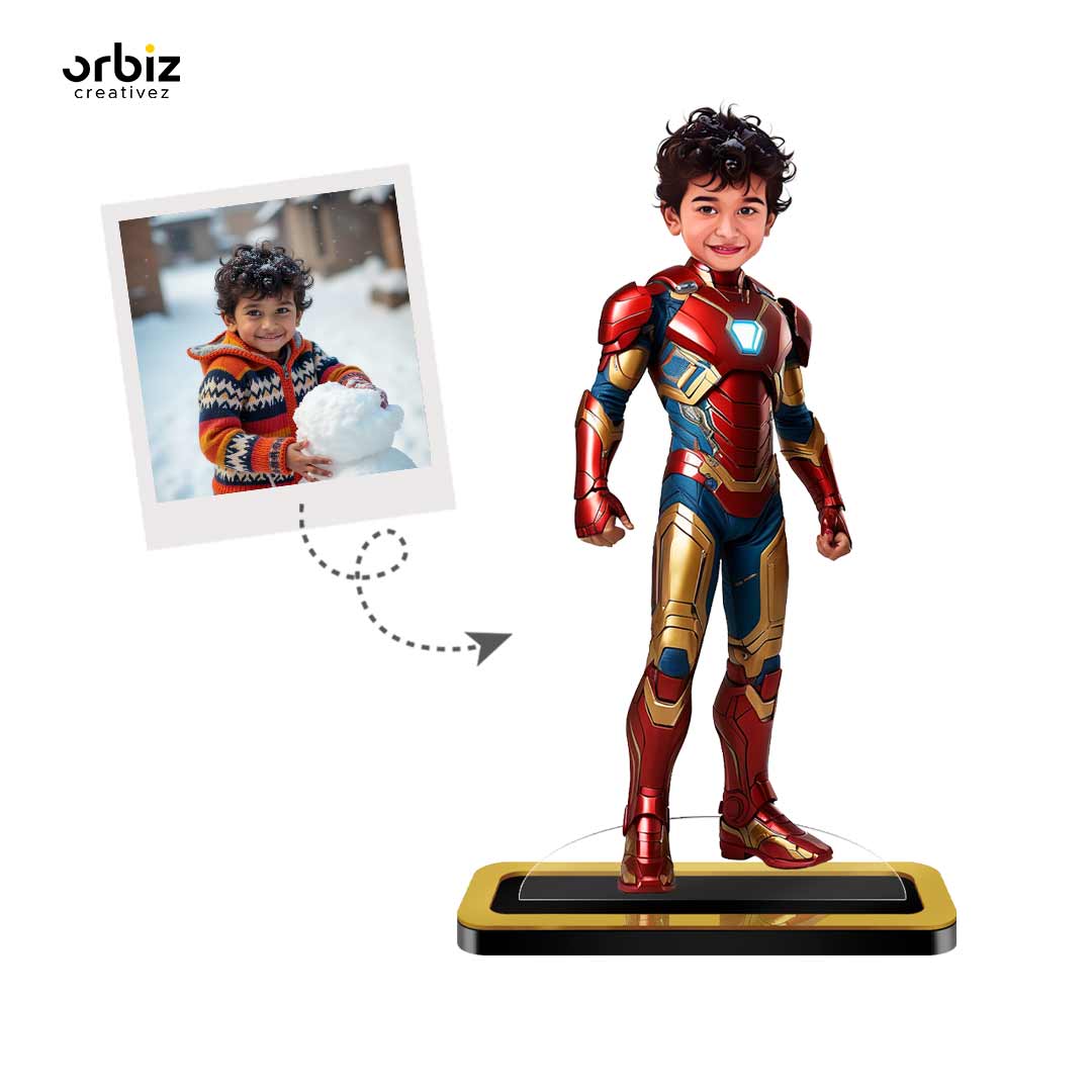 Personalized Mini Me: Iron Man Super Hero