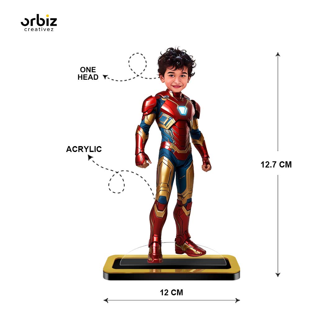 Personalized Mini Me: Iron Man Super Hero