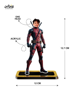 Personalized Mini Me:Dead Pool Super Hero