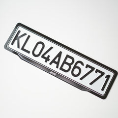 Acrylic Number plate Car frame