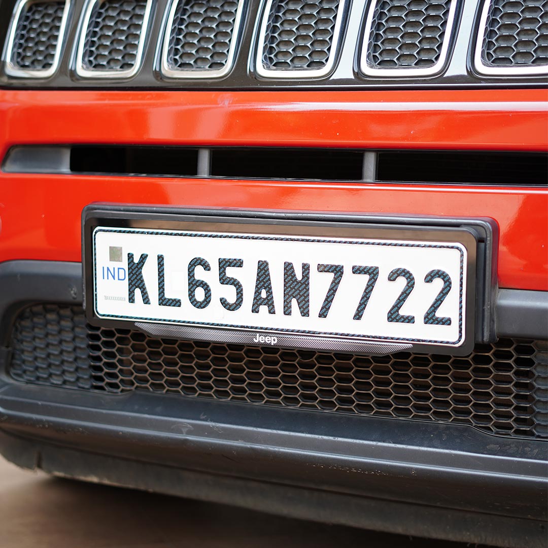 number plate cover
