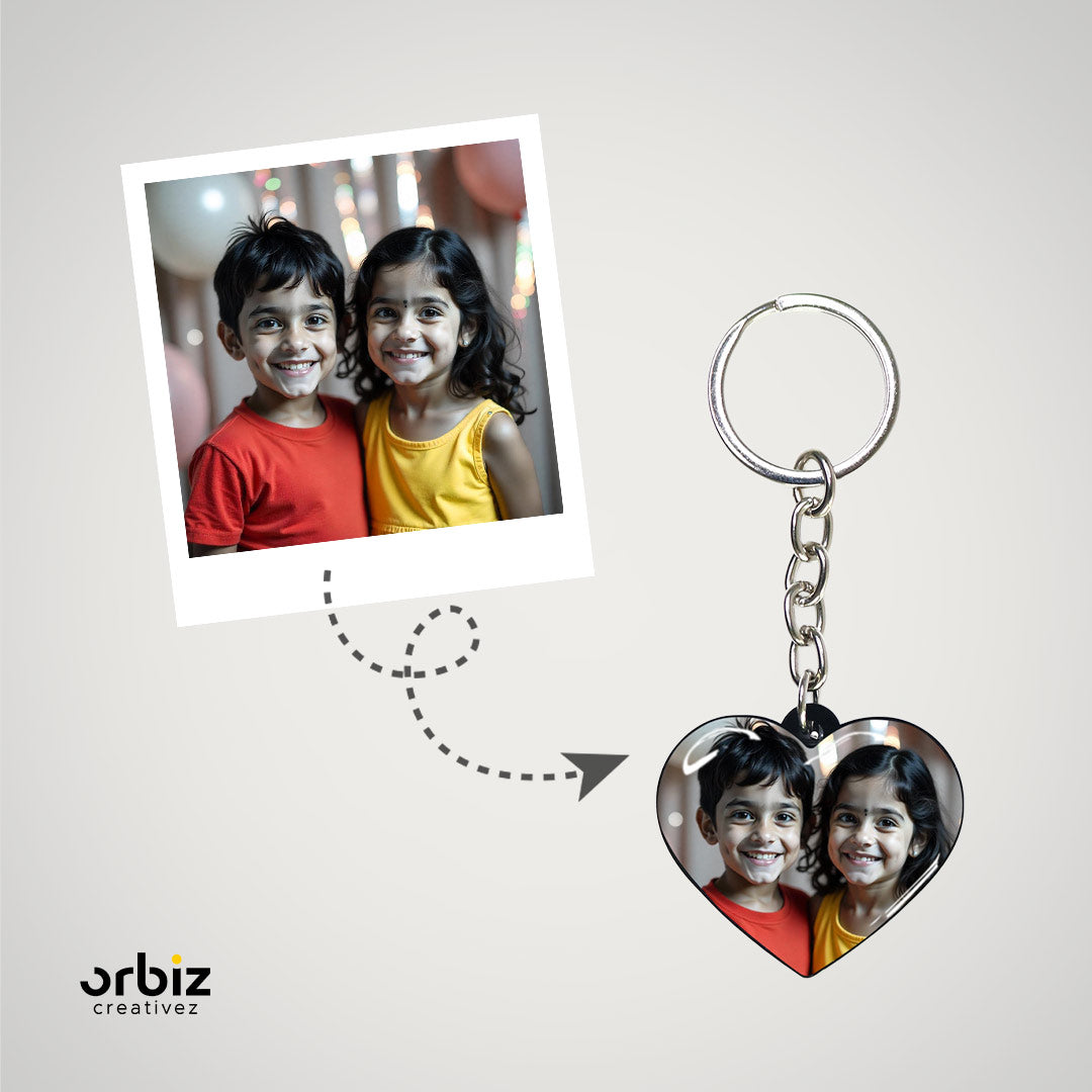 kids photo keychain